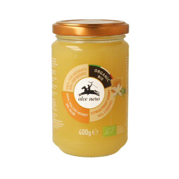 Alce Nero Bio Zitrusfruchthonig, 400g