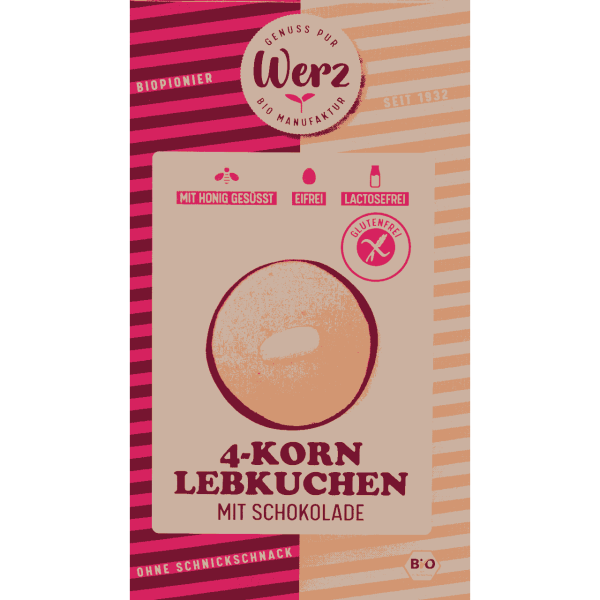 Werz Bio 4-Korn Lebkuchen