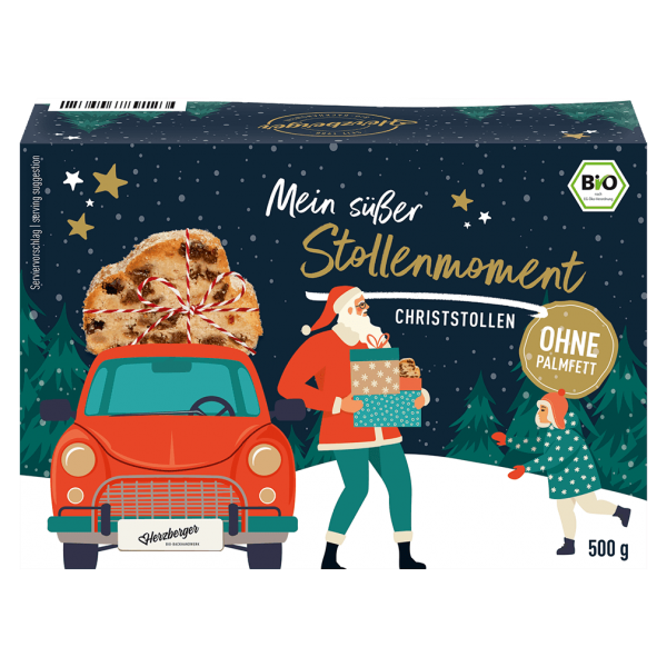 Herzberger Bio Christstollen