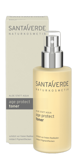 Santaverde Aloe Vera Blüte Age Protect Toner MHD 30.11.2023