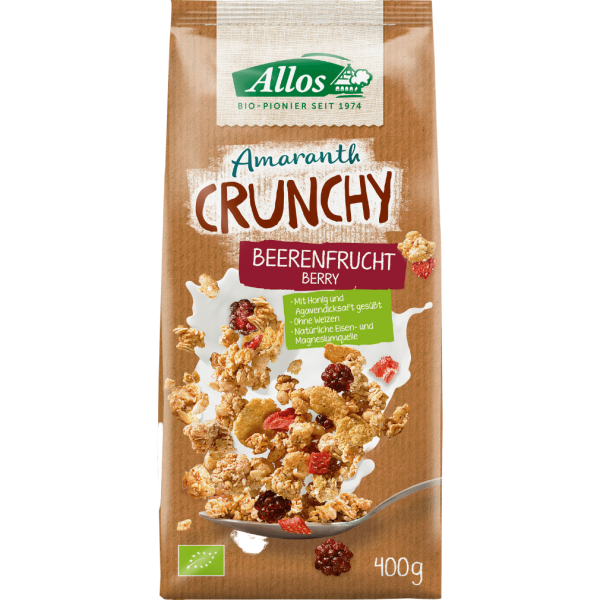 Allos Bio Amaranth Crunchy Beeren