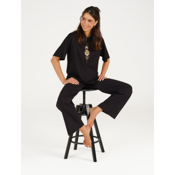 Spirit of Om Shirt Chandra Vega - schwarz
