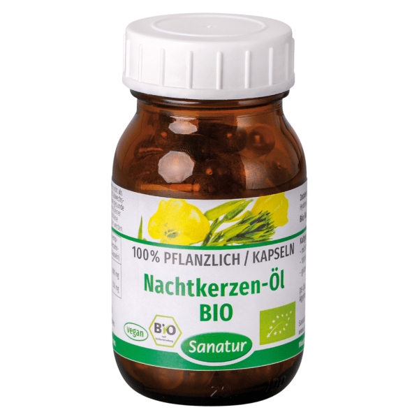 Sanatur Bio Nachtkerzen-Öl Kapseln