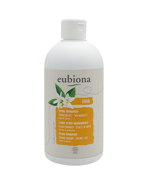 Eubiona Hydro Haarspray Orangenblüte-Walnuss
