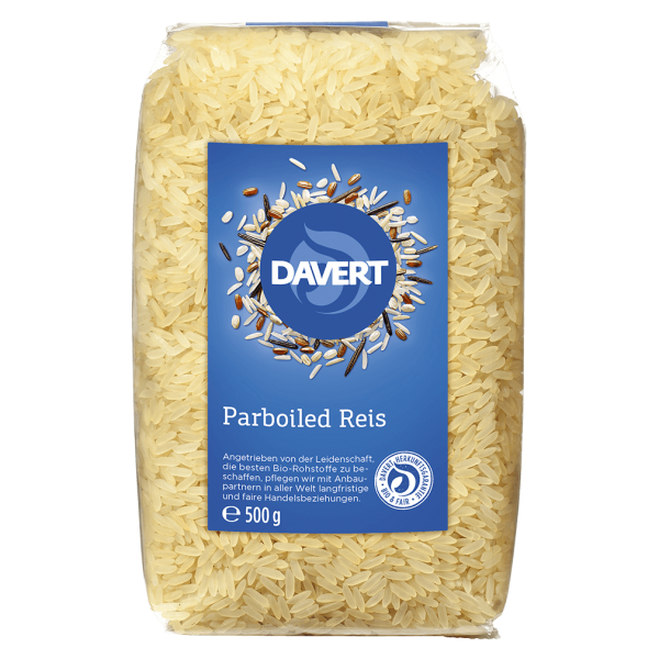Davert Bio Parboiled Reis