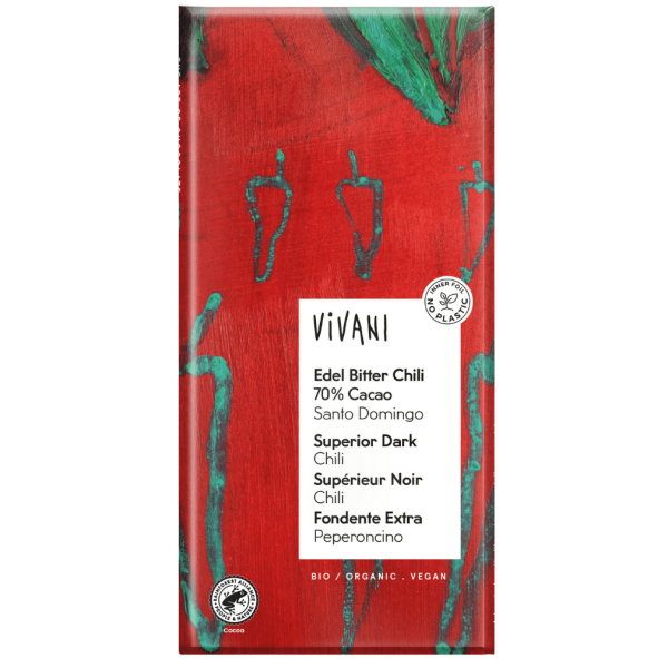 Vivani Bio Edel Bitter Chili 70% Cacao