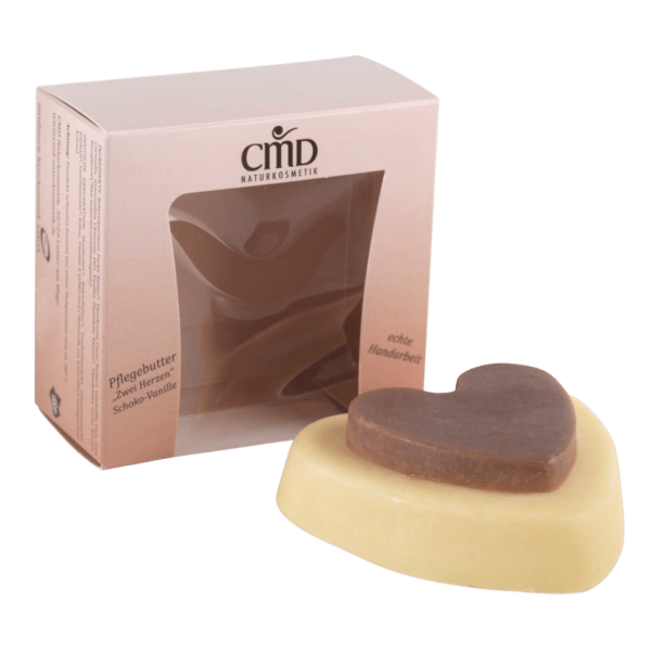 CMD Naturkosmetik Pflegebutter Schoko-Vanille Zwei Herzen
