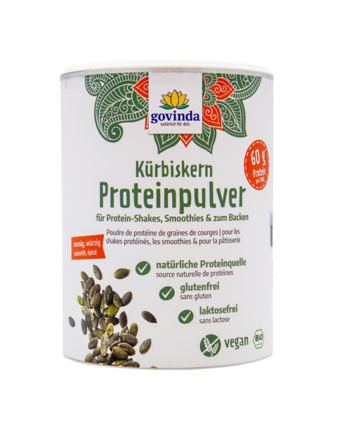 Govinda Bio Proteinpulver, Kürbis, 400g