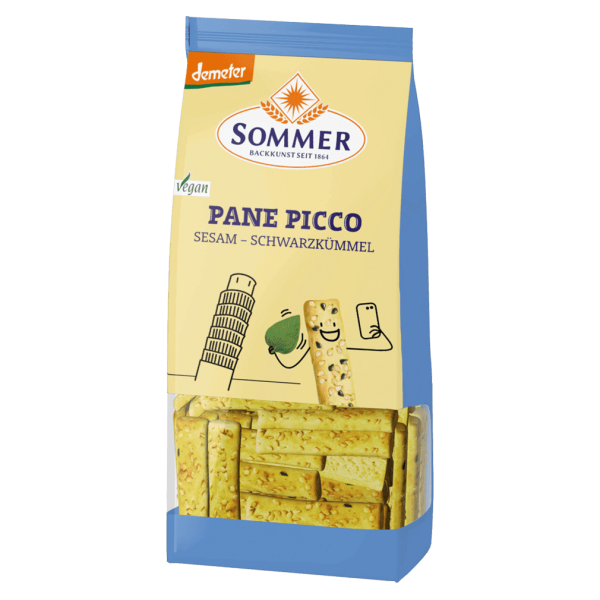 Sommer Bio Pane Picco Sesam-Schwarzkümmel