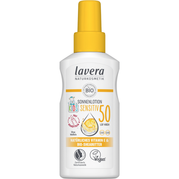 Lavera Sensitiv Sonnenlotion LSF 50 Kids, 100 ml