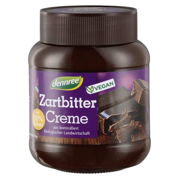 dennree Bio Zartbitter Creme