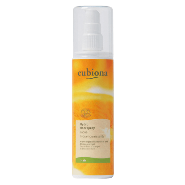 Eubiona Hydro Haarspray Orangenblüte-Walnuss