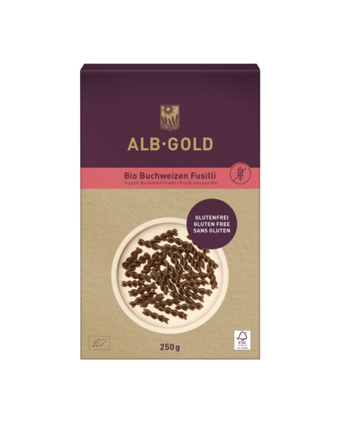 Alb-Gold Bio Buchweizen Fusilli, 250 g