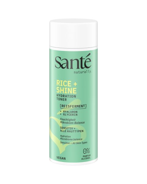 Sante Naturkosmetik Hydration Toner Rice + Shine