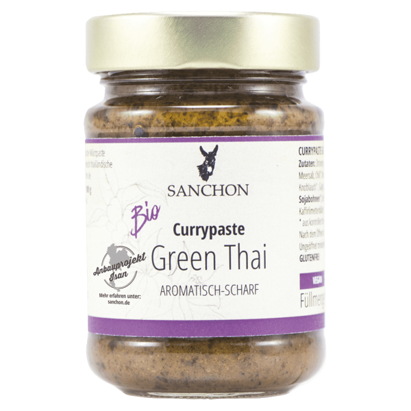 Sanchon Bio Green Thai Currypaste