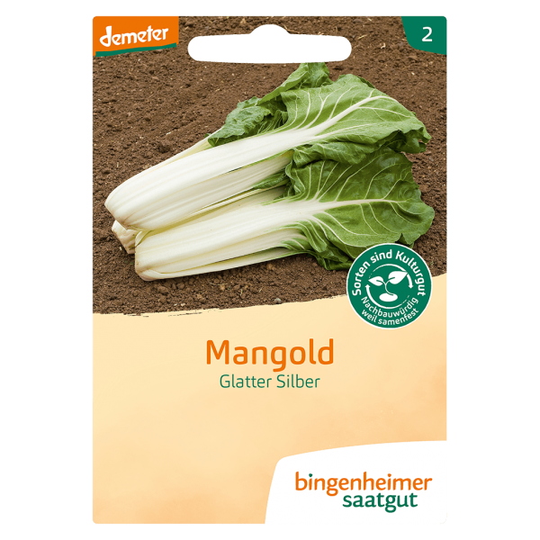 Bingenheimer Saatgut Bio Mangold, Glatter Silber