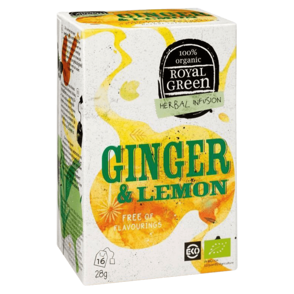 Royal Green  Bio Ginger &amp; Lemon Gewürztee