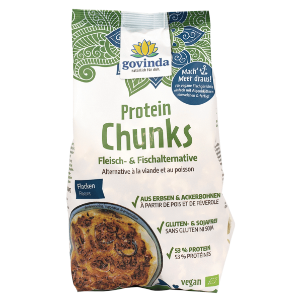 Govinda Bio Protein Chunks Flocken