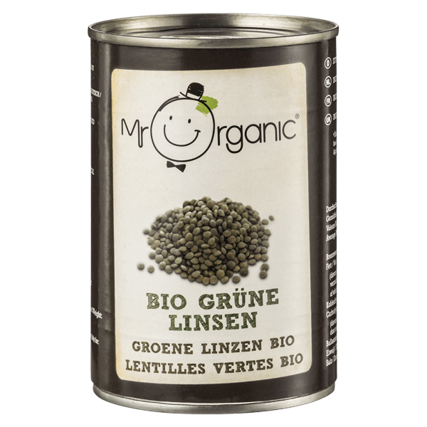 Mr Organic Bio Grüne Linsen