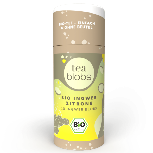 TeaBlobs Bio Ingwer Zitrone