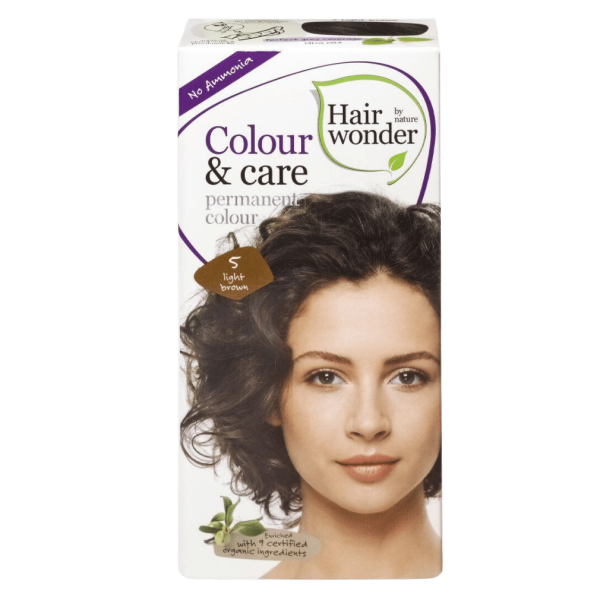 Hairwonder Farbe &amp; Pflege Hellbraun 5