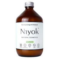 Niyok Mundspülung mit Kokosöl Pfefferminze Niyok Mundspülung mit Kokosöl Pfefferminze