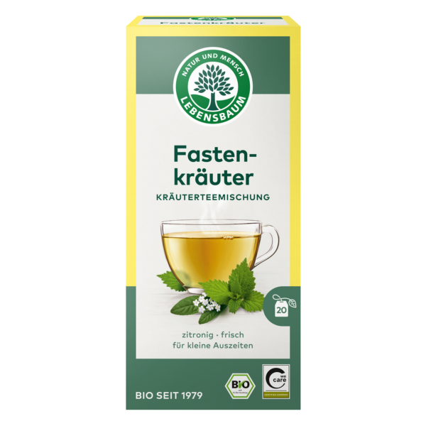 Lebensbaum Bio Fastenkräuter Teemischung, 20 Btl