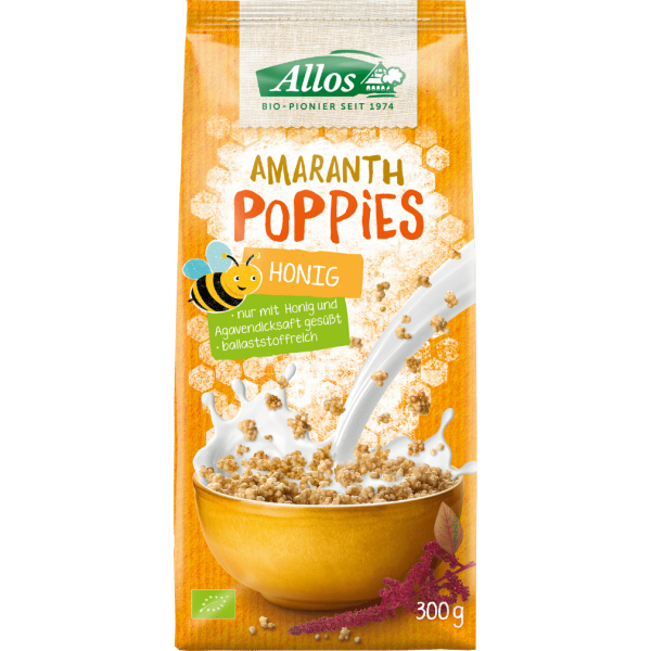 Allos Bio Poppies Amaranth-Honig