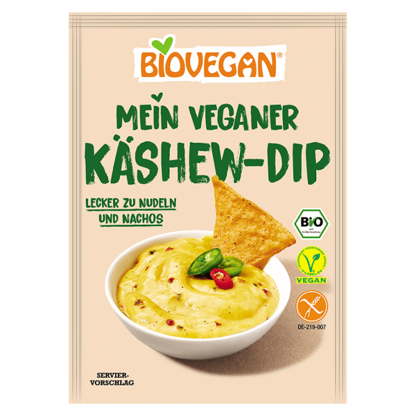 Biovegan Bio Mein veganer Käshew-Dip