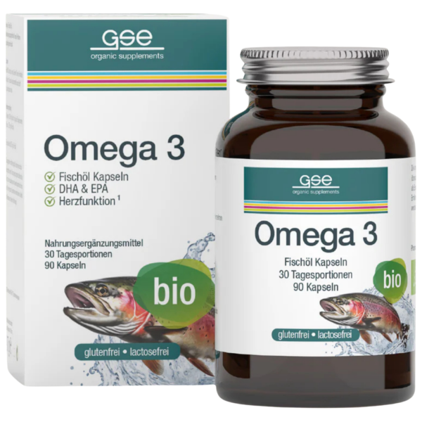 GSE Bio Omega 3 Fischöl Kapseln