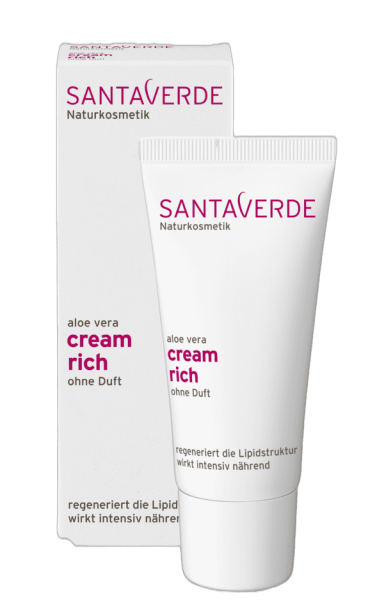 Santaverde Aloe Vera Creme Rich ohne Duft