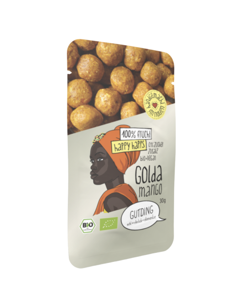GutDing Bio Golda - Happy Happs Mango pur - 100% Frucht