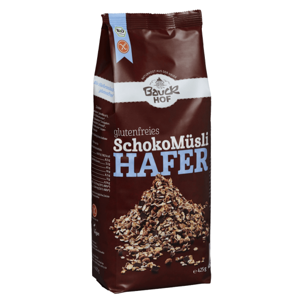 Bauckhof  Bio Schoko Müsli Hafer (glutenfrei)