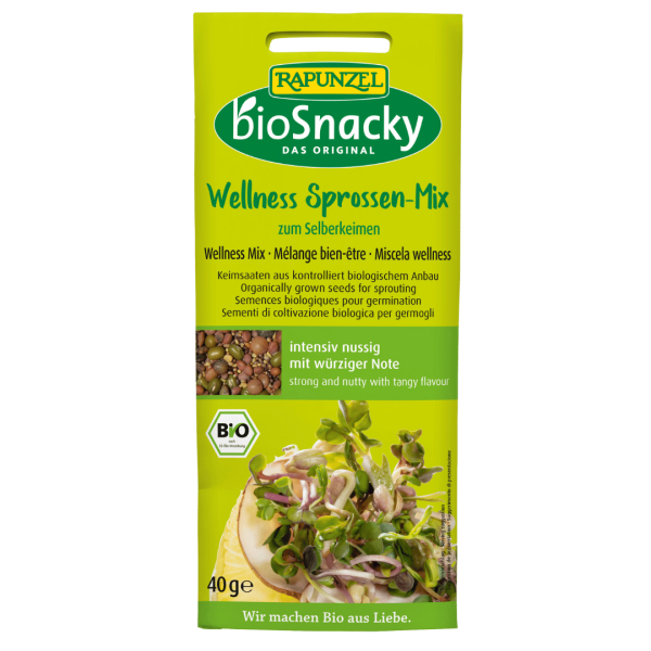 Rapunzel Bio Wellness Sprossen-Mix bioSnacky