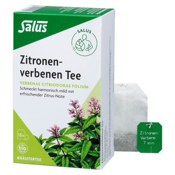 Salus Bio Zitronenverbene Tee, 15 Teebeutel