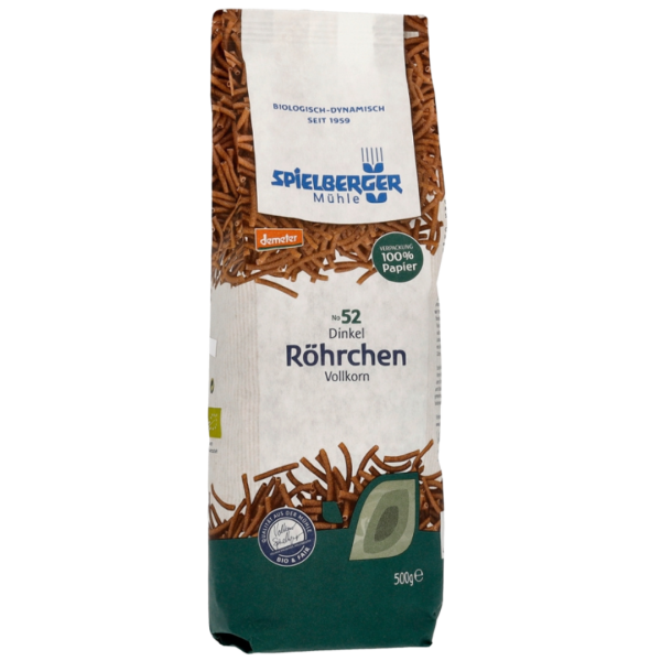 Spielberger Bio Dinkel-Vollkorn Röhrchen
