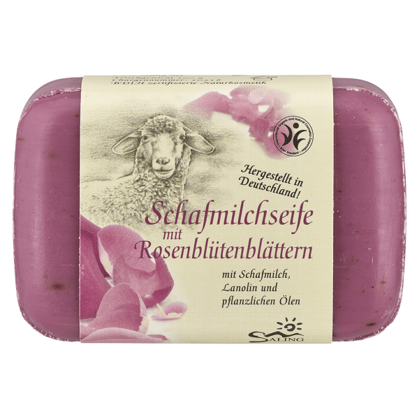 Saling Schafmilchseife Rosenblüten