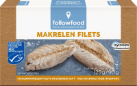 followfood Makrelen Filets in eigenem Saft followfood Makrelen Filets in eigenem Saft