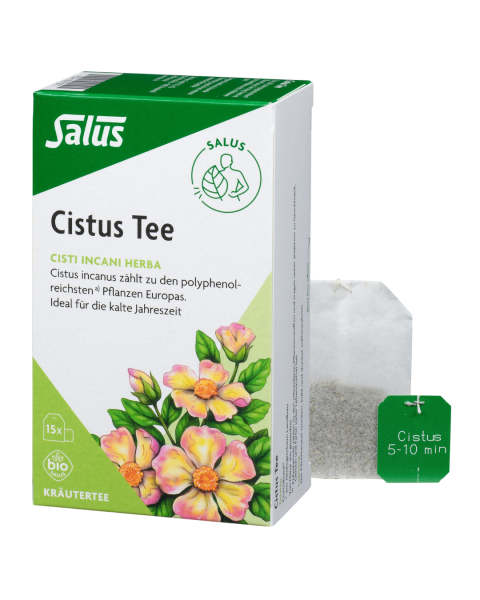 Salus Bio Cistus Kräutertee, 15 Filterbeutel