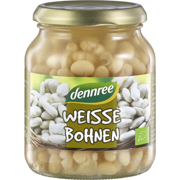 dennree Bio Weiße Bohnen