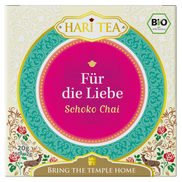Hari Tea Bio Schoko Chai Für die Liebe