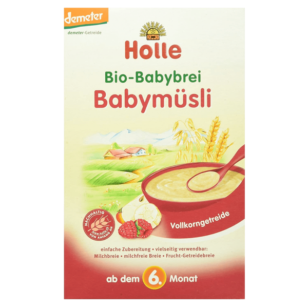 Holle Bio-Getreidebrei Babymüsli ab 6. Monat, 250 g