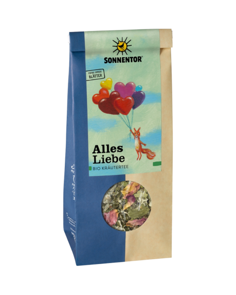 Sonnentor Bio Alles Liebe Kräutertee 50g mit Hanf, lose