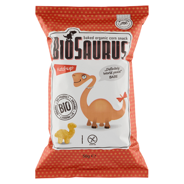 BioSaurus Bio Mais-Snack Ketchup